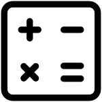 Calculator SVG Icon